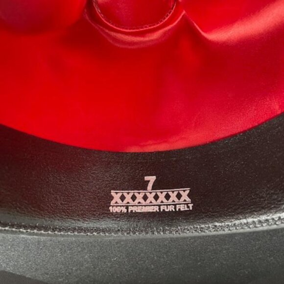 New Resistol 7X Black Hat - Picture 4 of 6